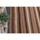 Vintage Turkish Hand-Knotted Wool Cotton Brown Kilim Runner 145x296