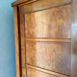 Design wardrobe by René Gabriel in solid wood circa 1945.