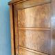 Design wardrobe by René Gabriel in solid wood circa 1945.