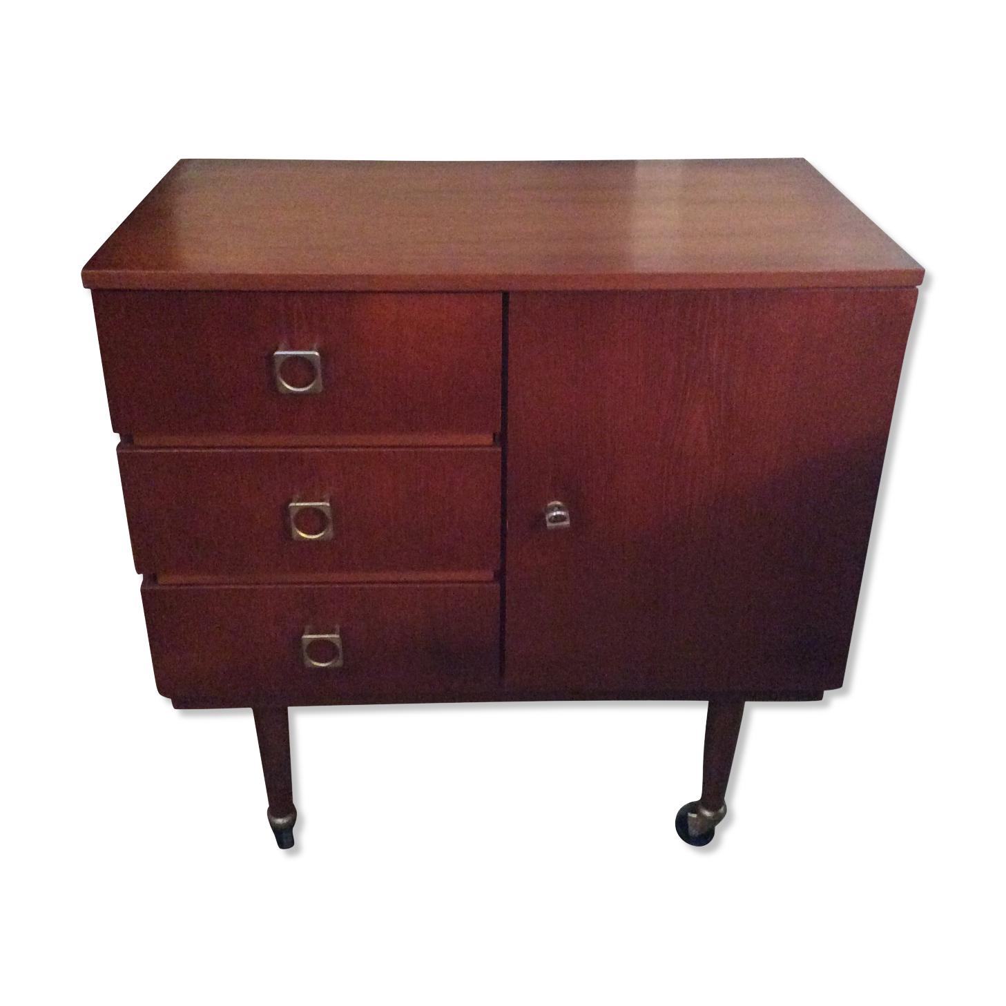 Bar furniture on wheels from the 60s-70s