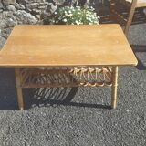 Rattan coffee table