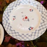 Duo of dishes Digoin Sarreguemines Bastia