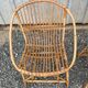 Pair of rattan armchairs
