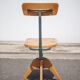 Chaise de bureau bois et métal