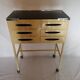 Small console/cabinet serving table from a dental/medical practice from the 1950s.