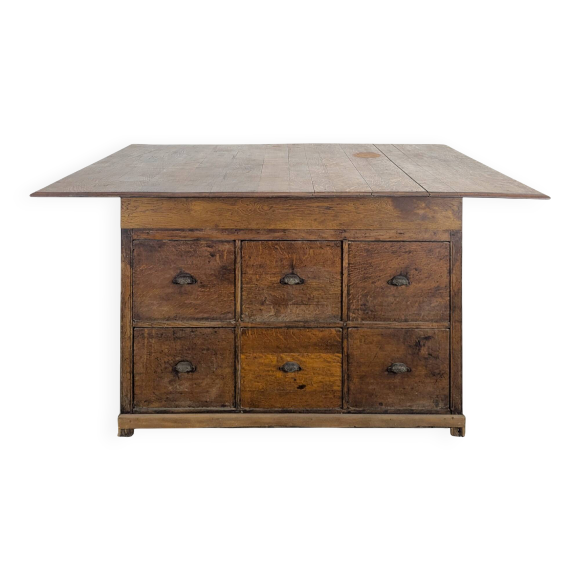 Meuble de métier en chêne