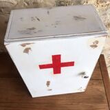 Wooden medicine cabinet