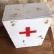 Wooden medicine cabinet