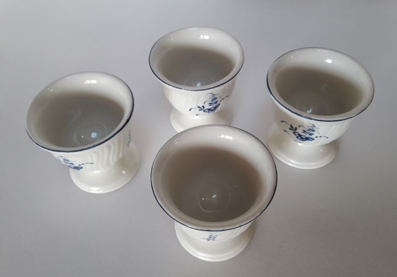 Coquetier x4 Villeroy and Boch collection old Luxembourg