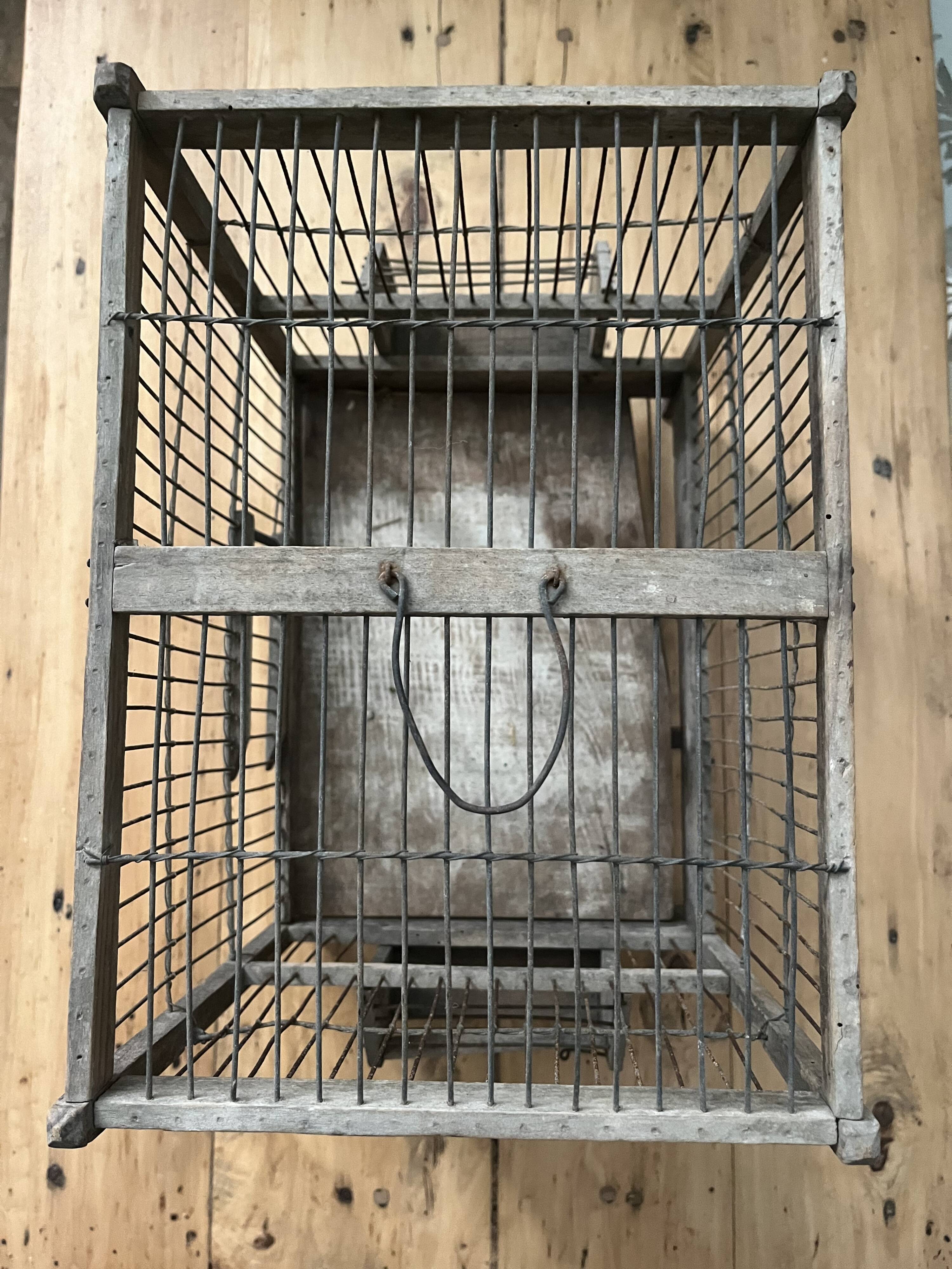 Old bird cage