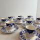 Set of 10 coffee/espresso cups - Gien - Ironstone