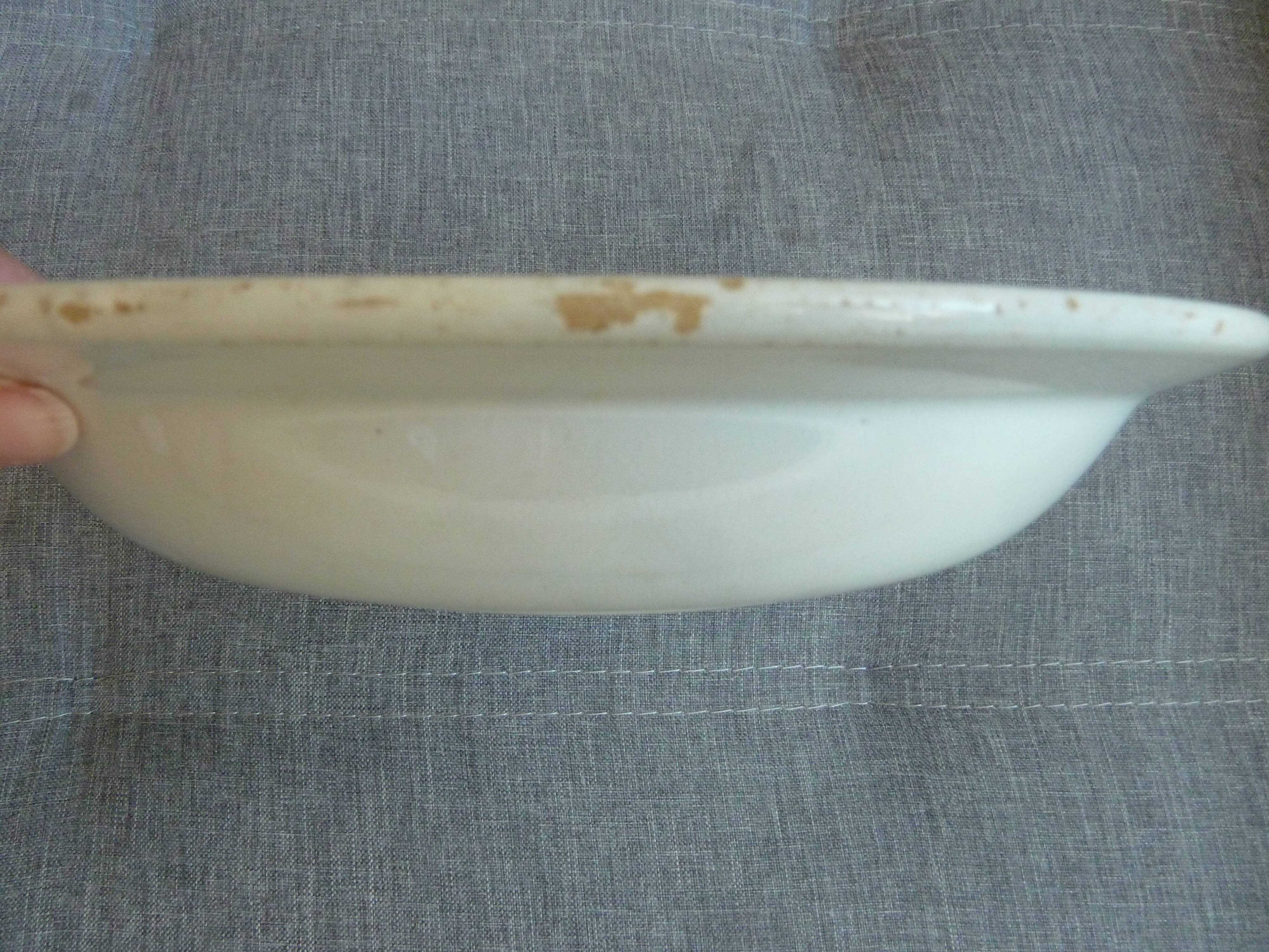 Hollow round dish model Boncourt Lunéville K-G