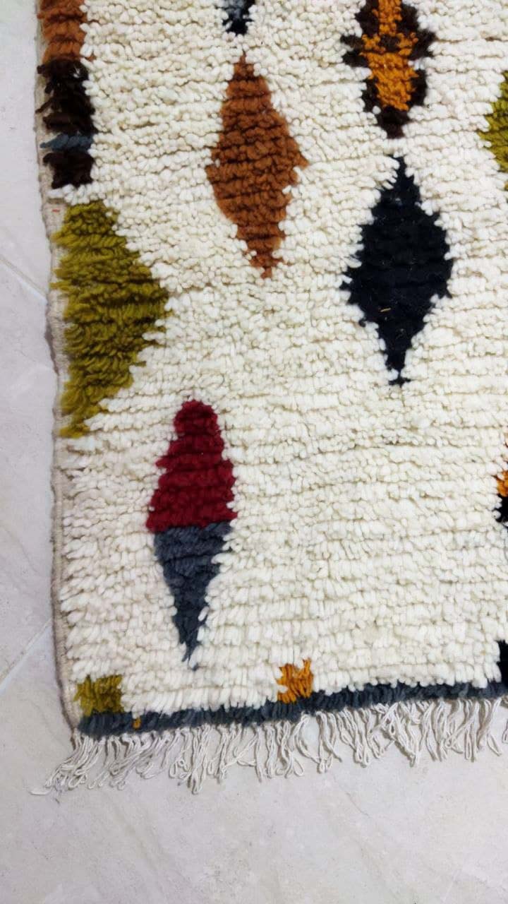 Tribal berber carpet 230 X 200 CM