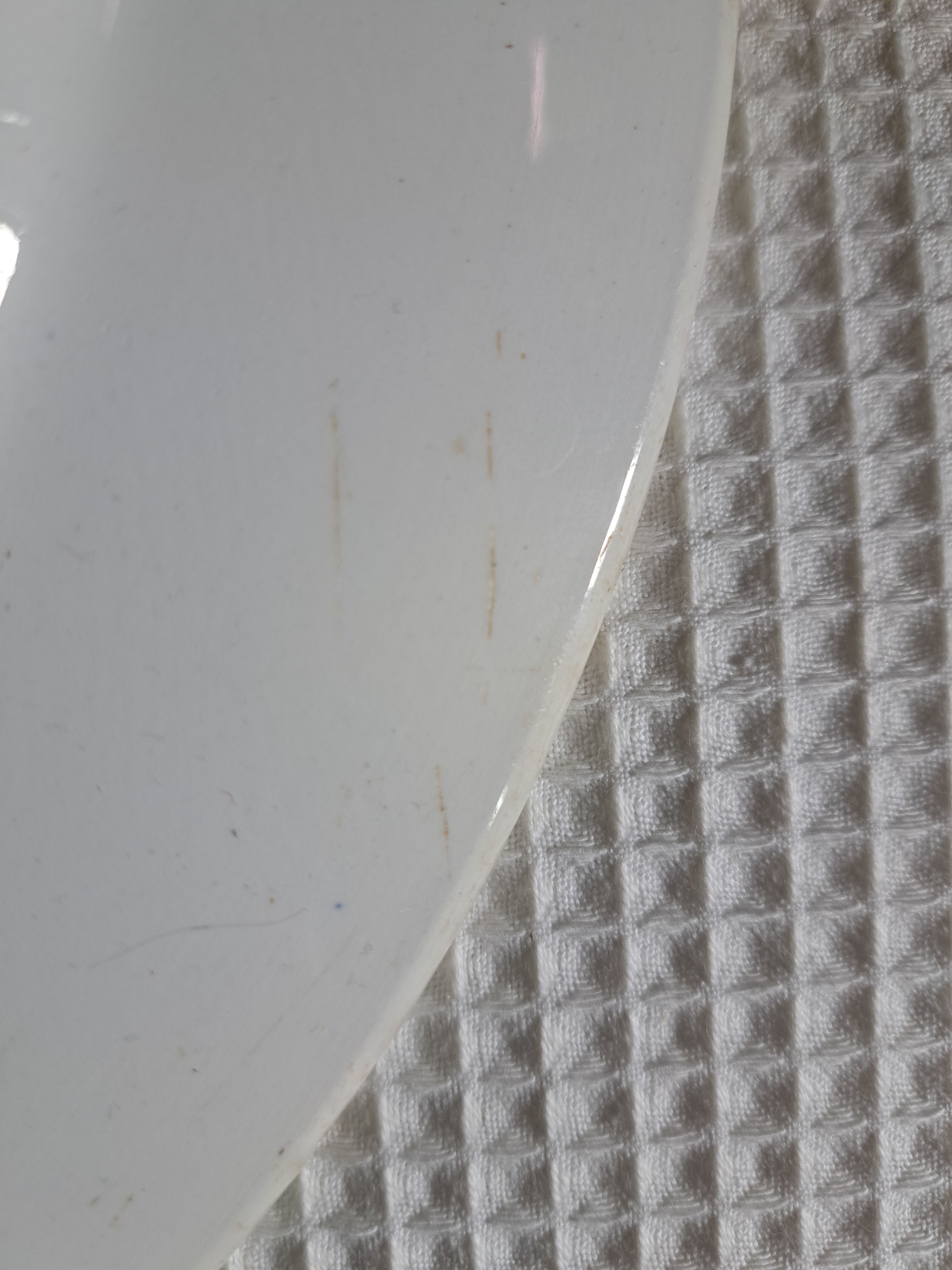 Round dish BFK Boch Frères Keramis decoration "fruit"