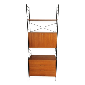Scandinavian-style modular shelf, bookcase