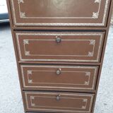 Leather cardboard boxer