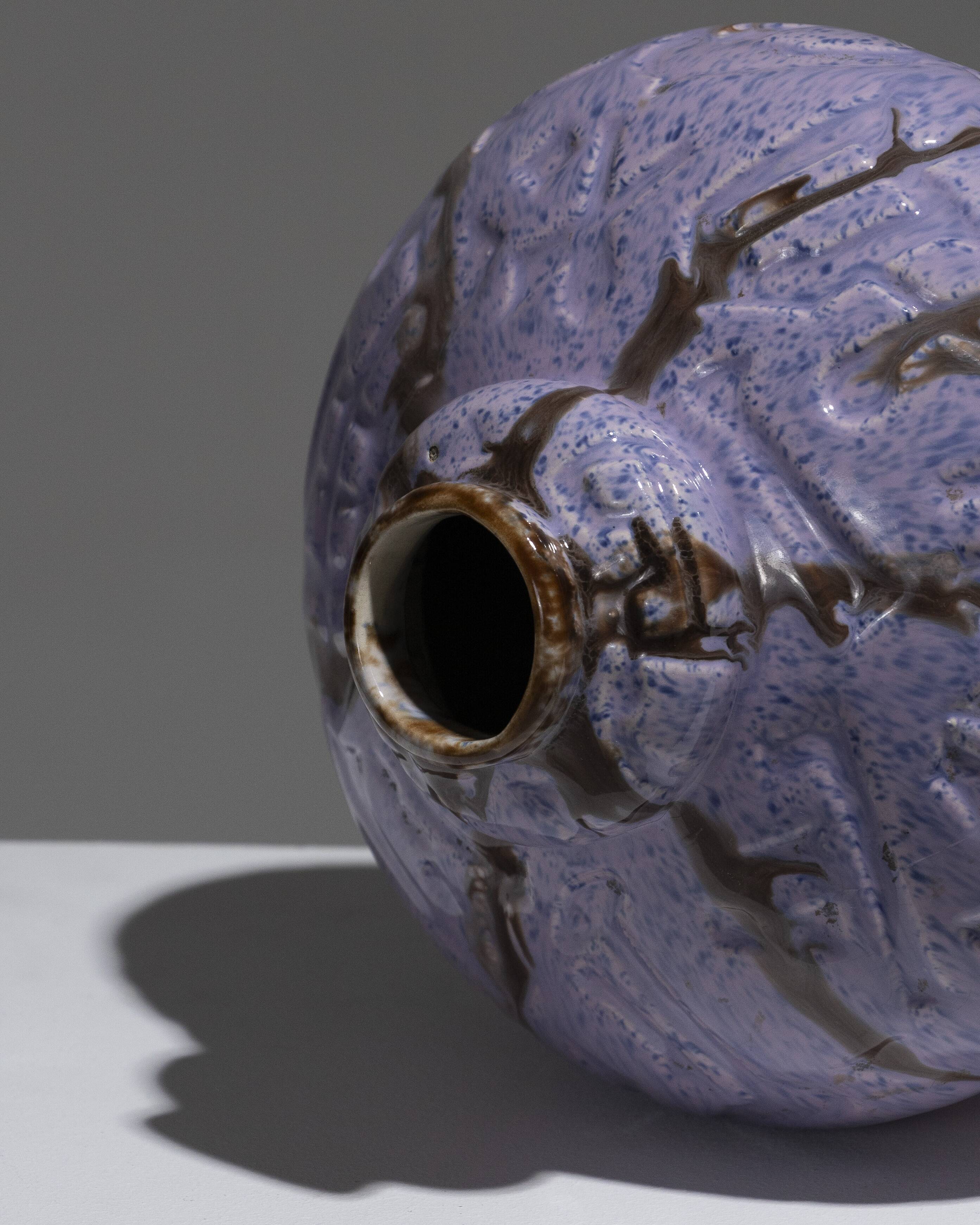 Ceramic ball vase, 1940
