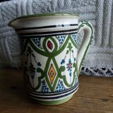 Pitcher Safi artisanal pottery Serghini Morocco