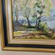 Oil painting on canvas - Normandy - Duclair signed Yves Bouffigny 1997