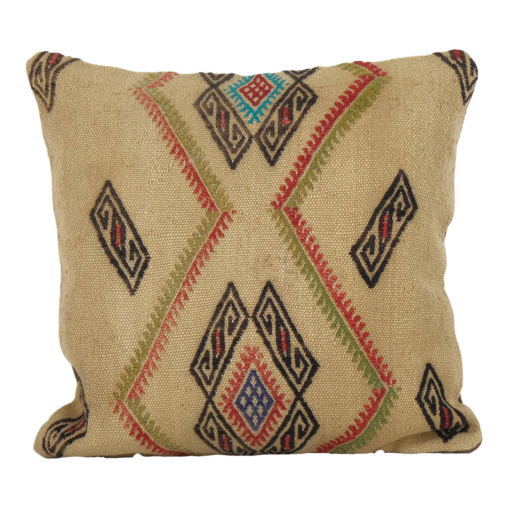 Vintage kilim cushion cover 41x41 cm