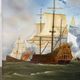 Marine, 20th century, oil on canvas signed