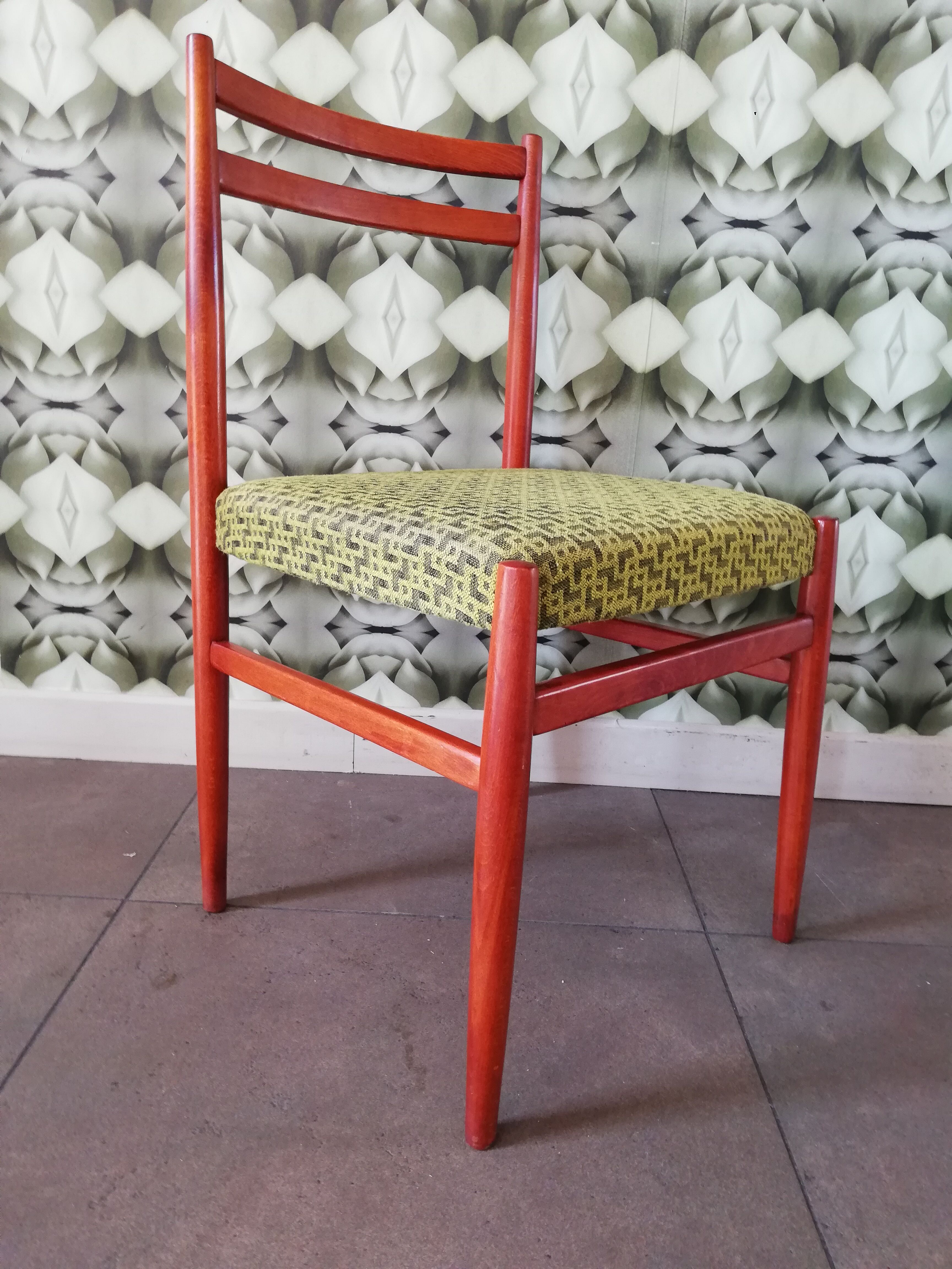 Set of 4 Czech Art Deco Chairs Ton, 1971, Up Zavody, Thonet