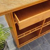 Vintage bamboo bar 1970