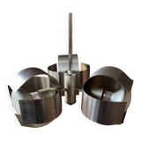 Space Age 1970s Steel Pendant Light