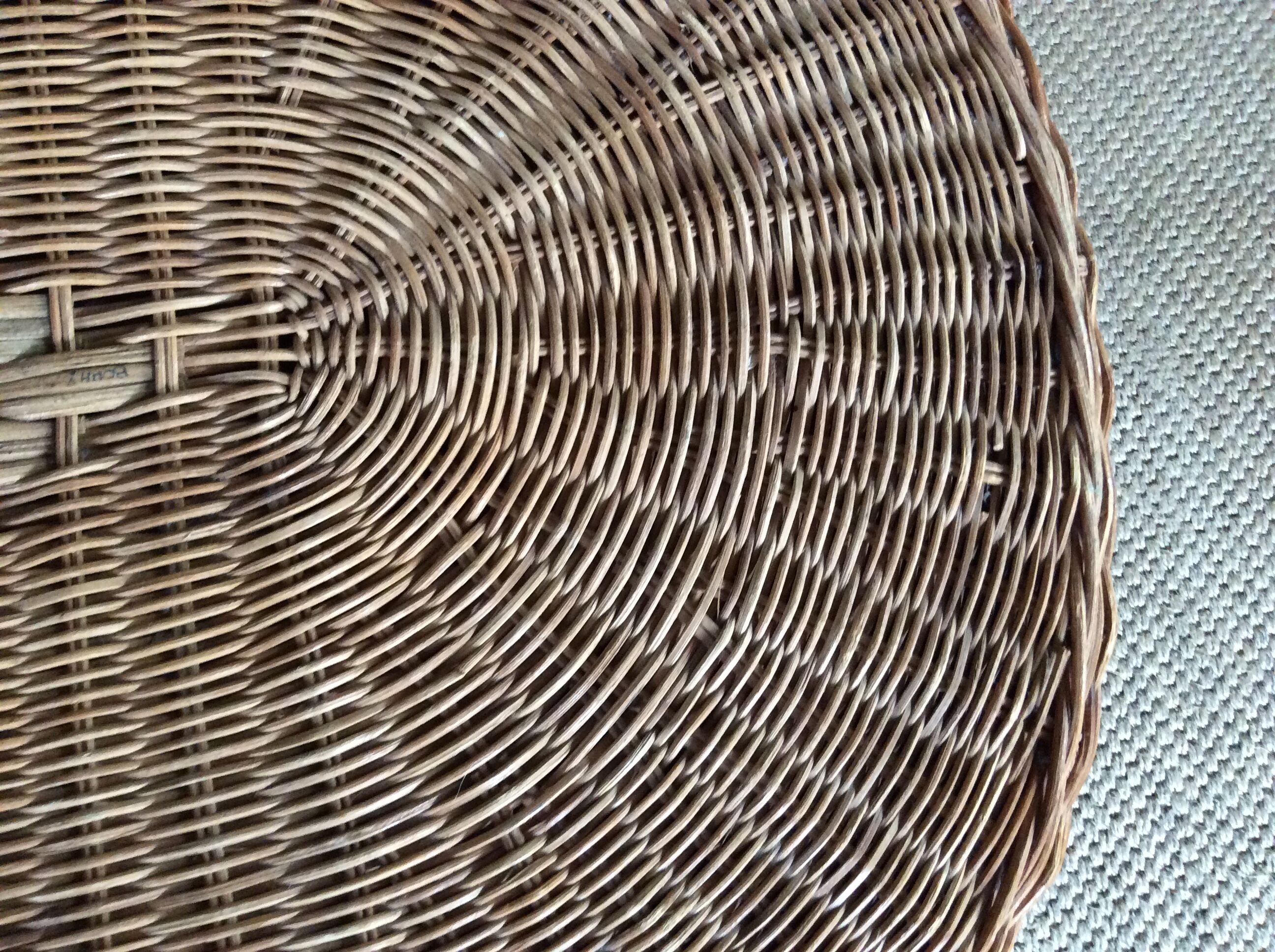 Rattan coffee table