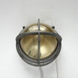 Mid-Century Danish Outdoor Metal Wall Lamp Model Skot by Lauritz Knudsen for Louis Poulsen, 1960s