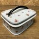 OLD SARDINE BOX, VICTORIA AUSTRIA PORCELAIN BOX