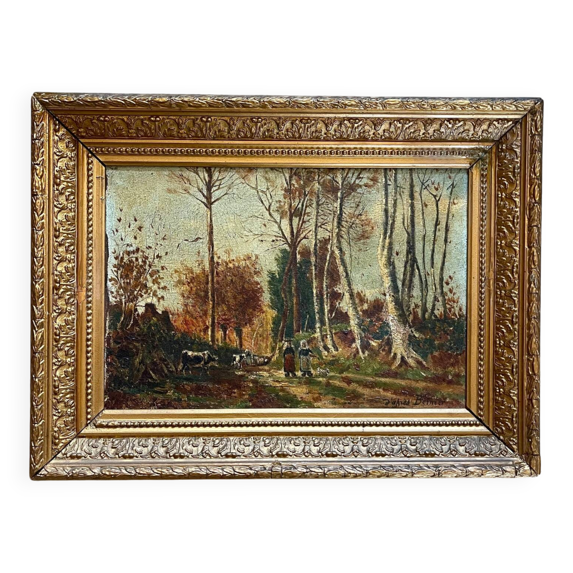 Oil on canvas, 19th century.