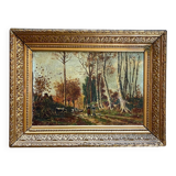 Oil on canvas, 19th century.