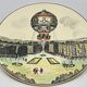 Decorative Plate Series "The Travels" in Limited Edition from Longwy France