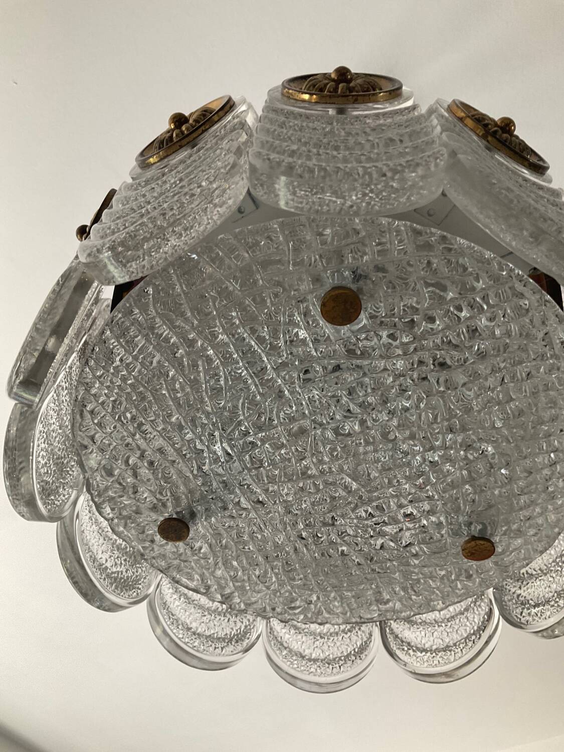 Vintage Kaiser Leuchten chandelier from the 60s