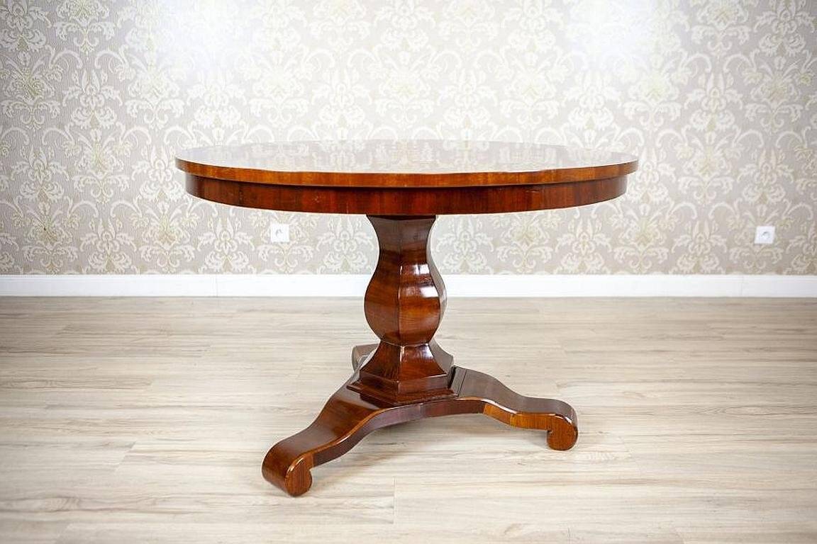 Vintage Mahogany Center Table, 1950s
