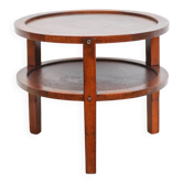 Art Deco style wooden coffee table, vintage wooden table, living room table