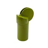 Space age green ceramic vase, Pietro Arosio, Parravicini Italy ca. 1960