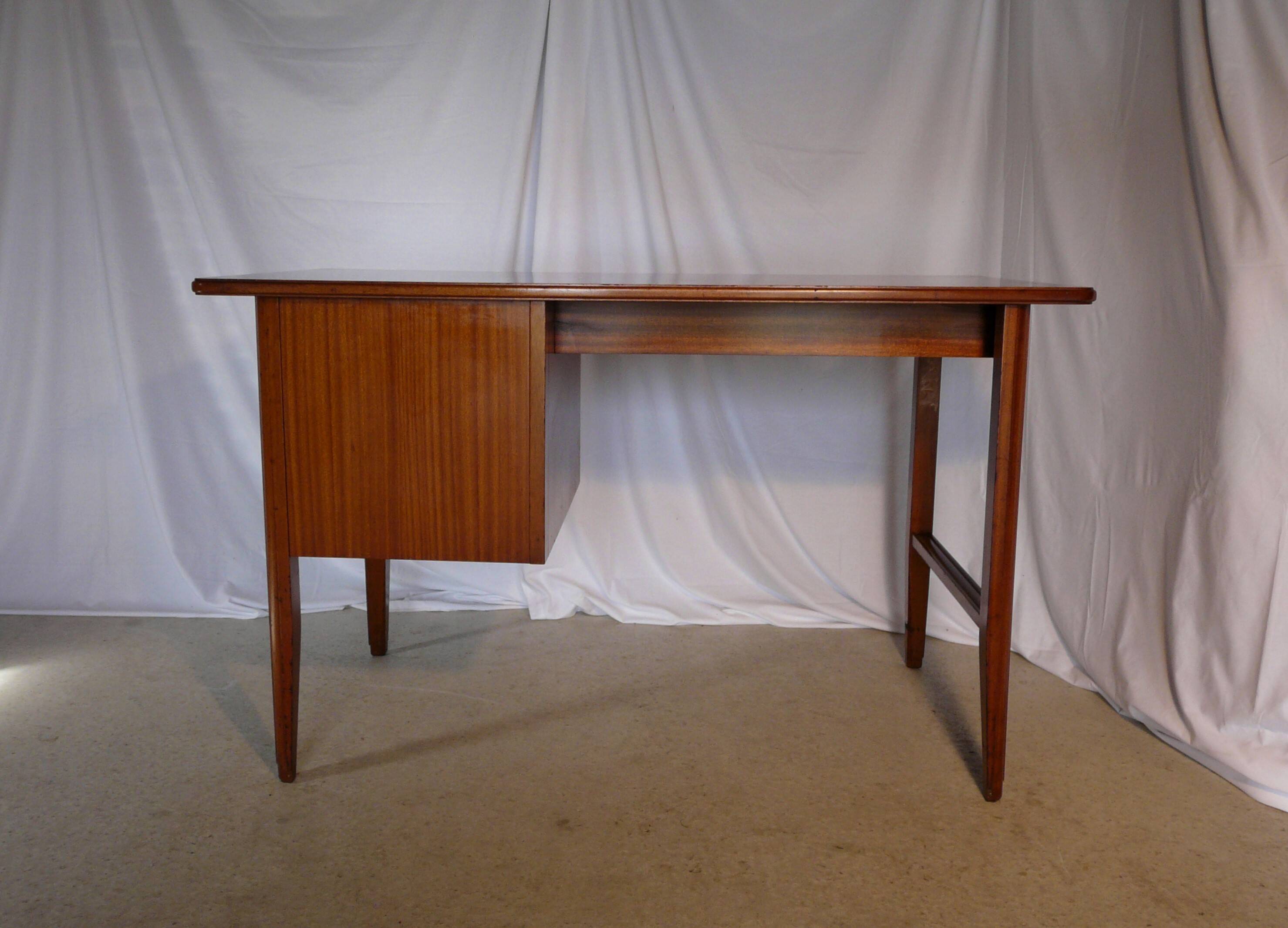 Vintage Scandinavian teak desk