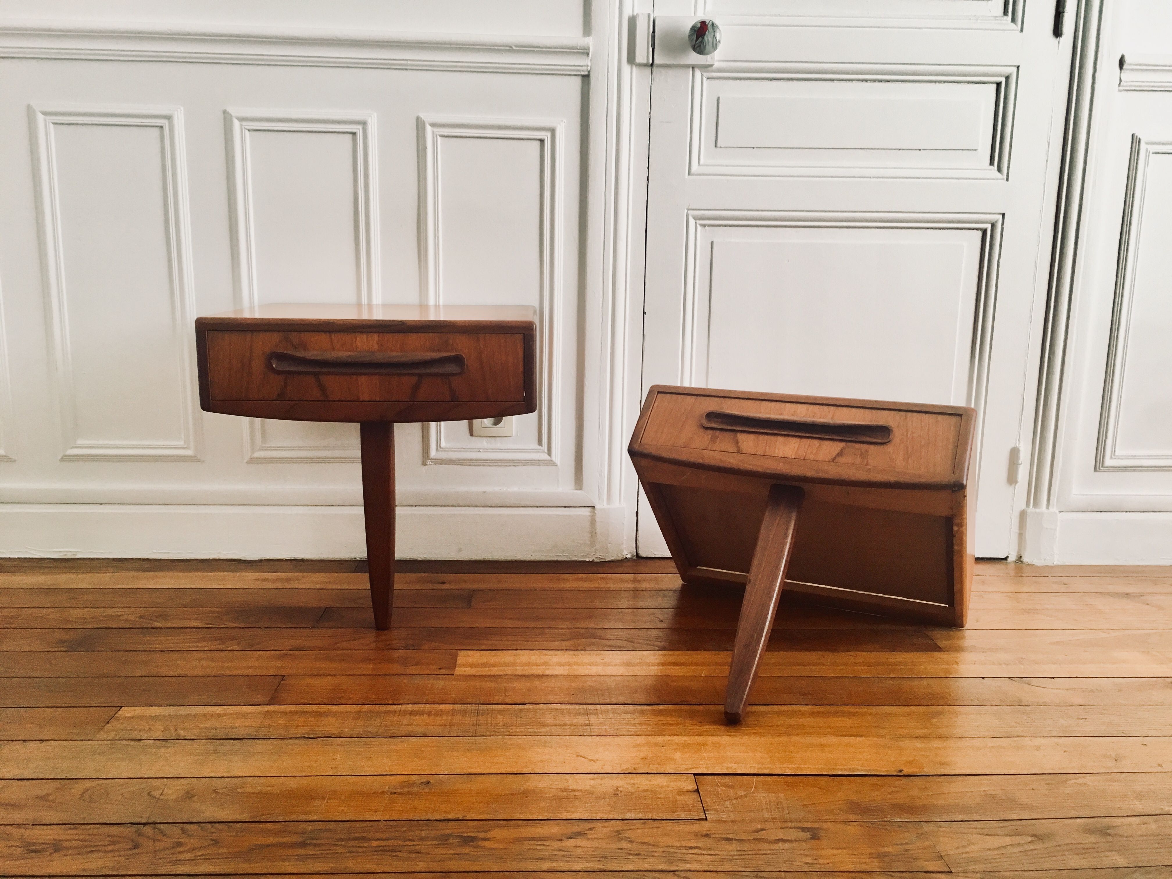 Pair of vintage g plan bedside tables