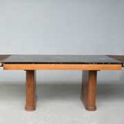 Dining room table 1940 rosewood tray in portr