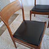Danish dining chairs by Kai Kristiansen K.S.