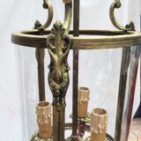 Old bronze lantern
