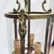 Old bronze lantern