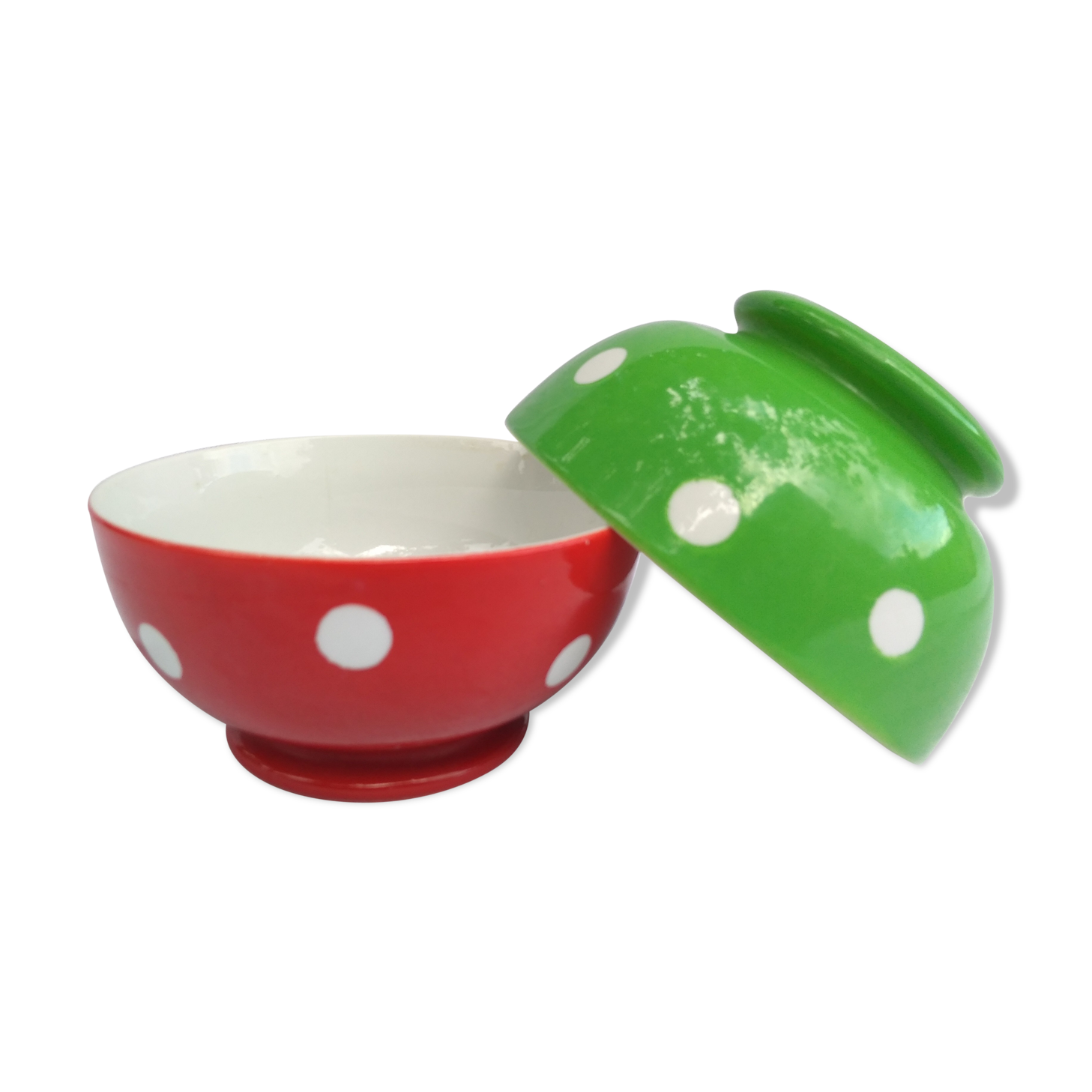 2 vintage longchamp bowls