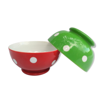 2 vintage longchamp bowls