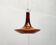Mid-century glass tulip pendant by Peill & Putzler, 1960s.