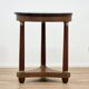 Empire side table in mahogany and marble – Late 19th century