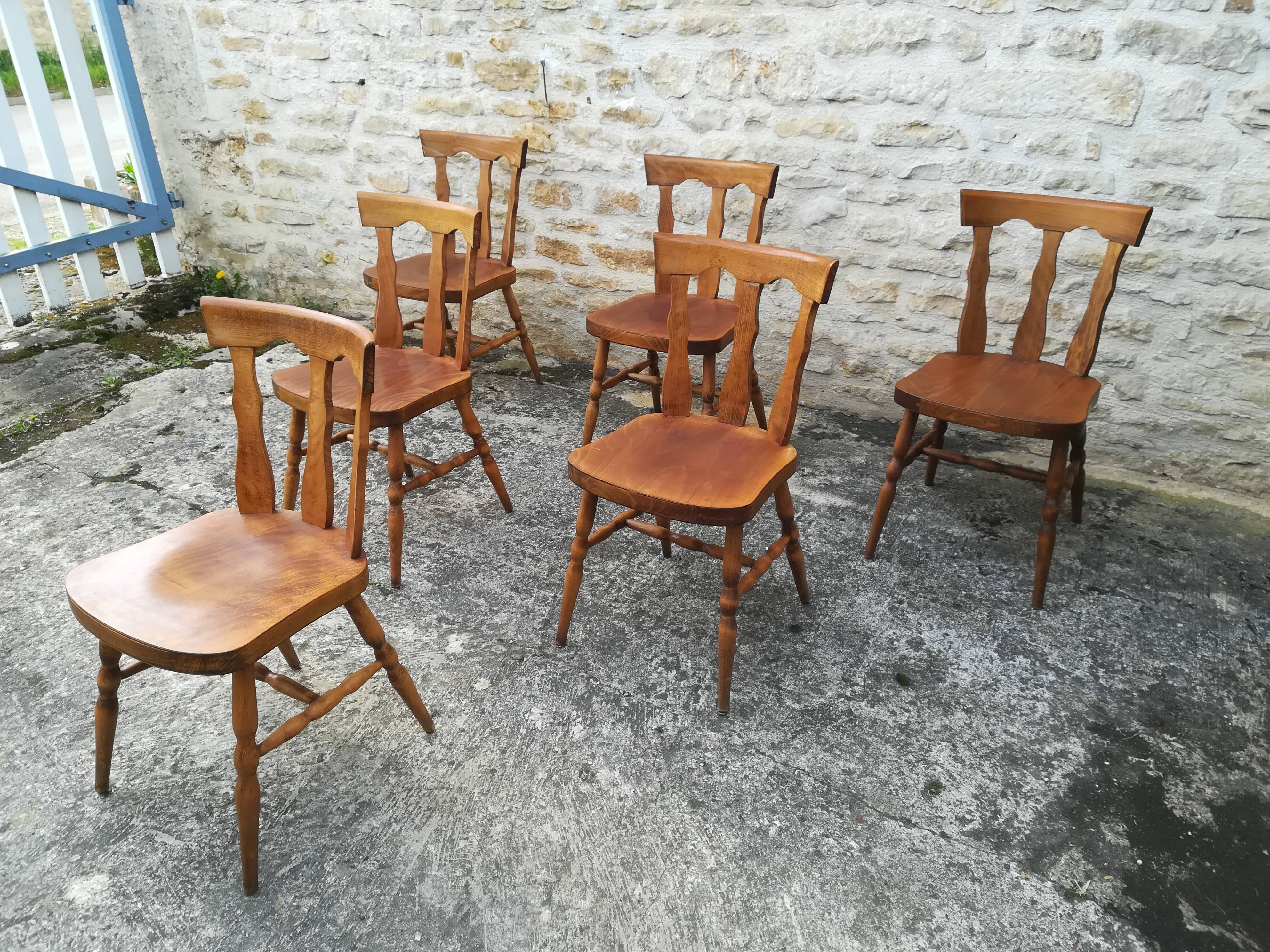 Vintage bistro chairs