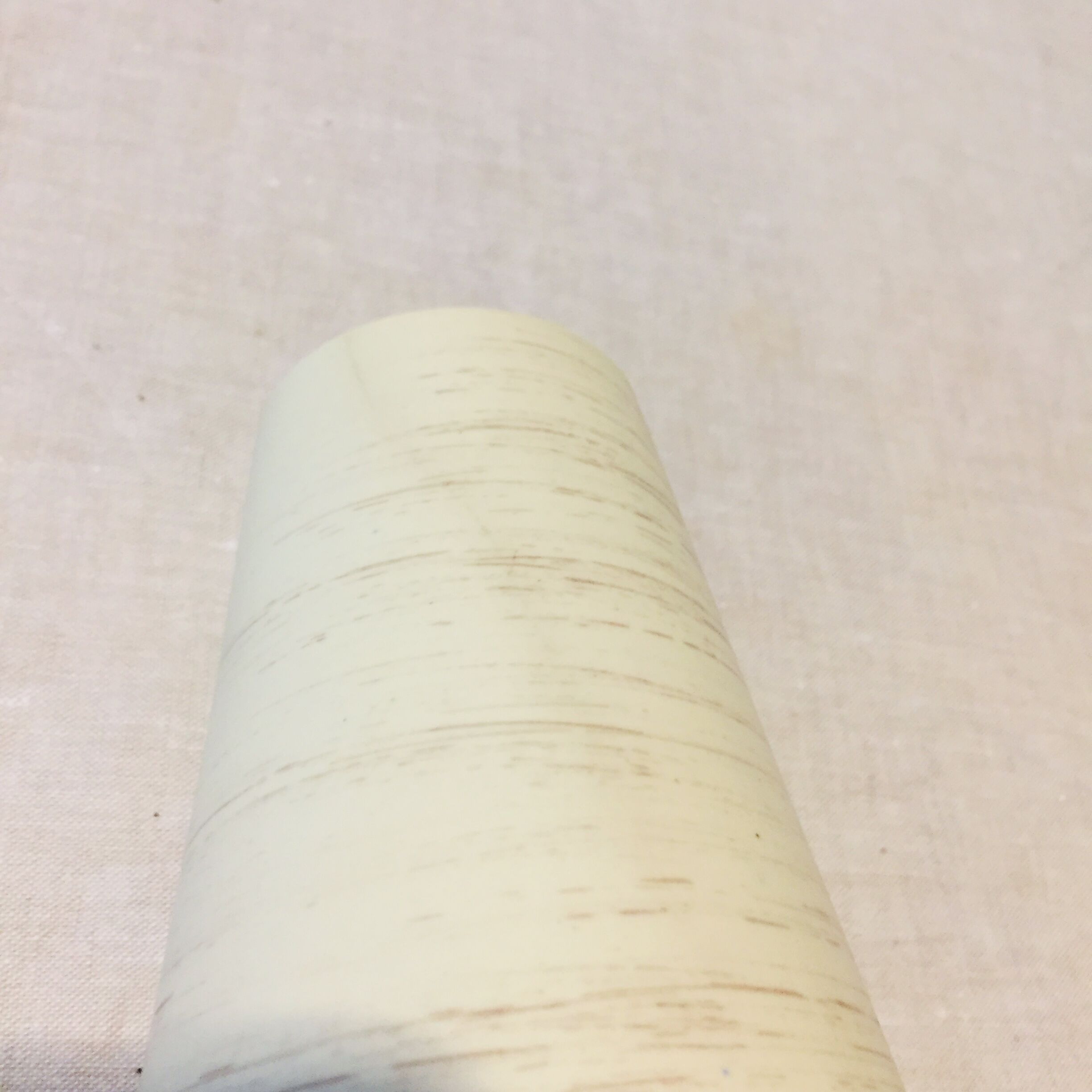 West German vase, typical 60s, handcrafted painted ceramics